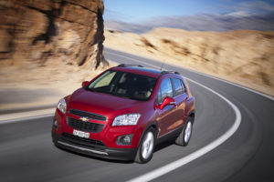 2022 Chevy Trax in Red