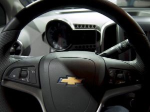 Chevy Steering Wheel | Car Detailing
