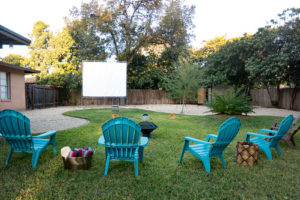 Backyard Movie Night | Summer Night Ideas in Plano, TX